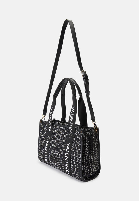 Valentino "Candle" tote bag in nero/black