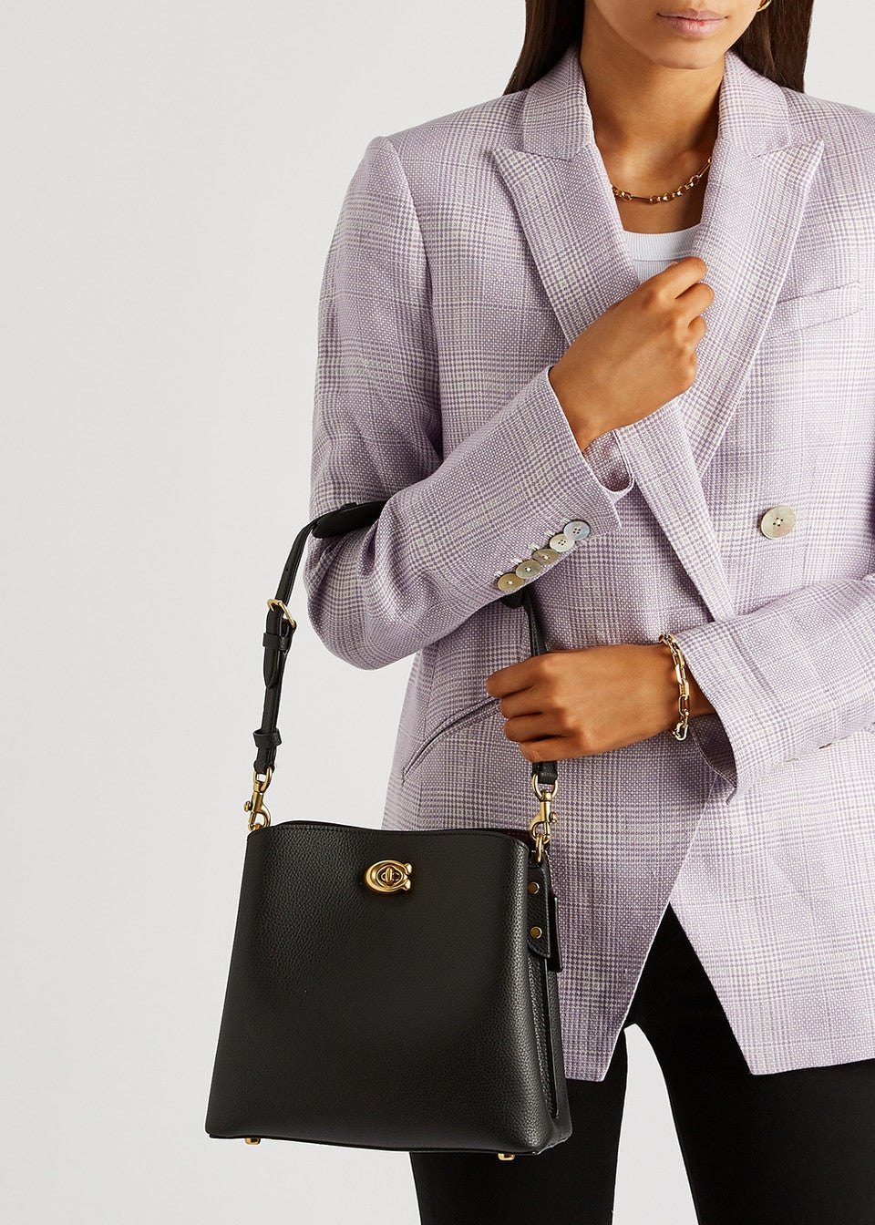 COACH Willow Bucket Bag black