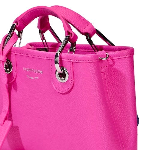 Small MyEA shopper bag with deer print Emporio Armani