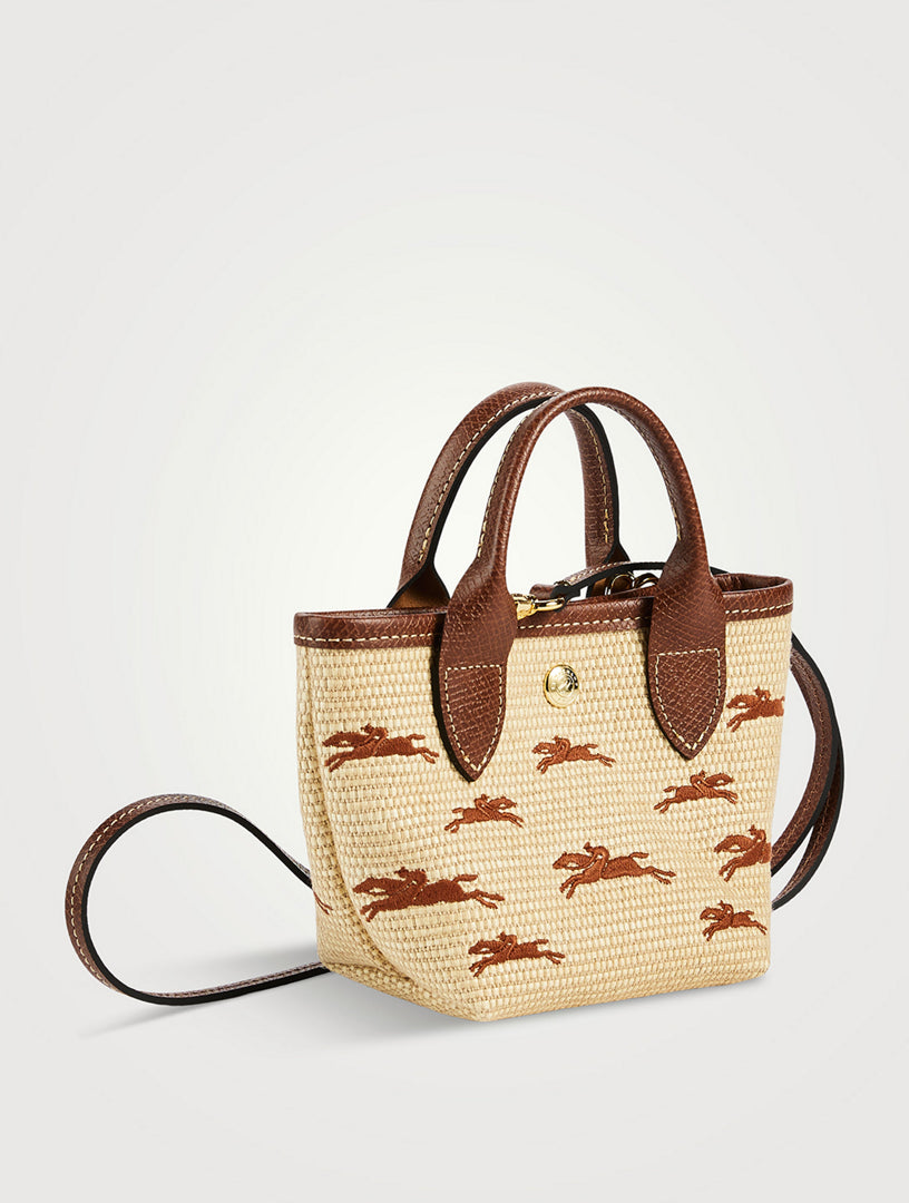 LONGCHAMP XS Le Panier Pliage Top Handle Bag