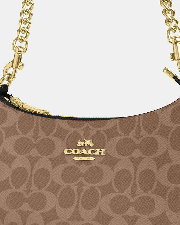 Coach Teri Shoulder Bag In Signature Canvas