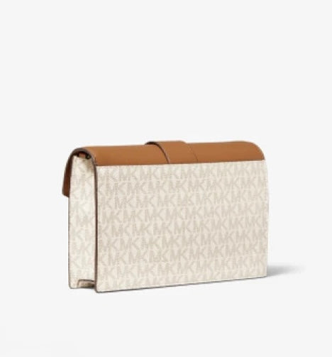 Micheal Kors crossbody bag with chain in brown
