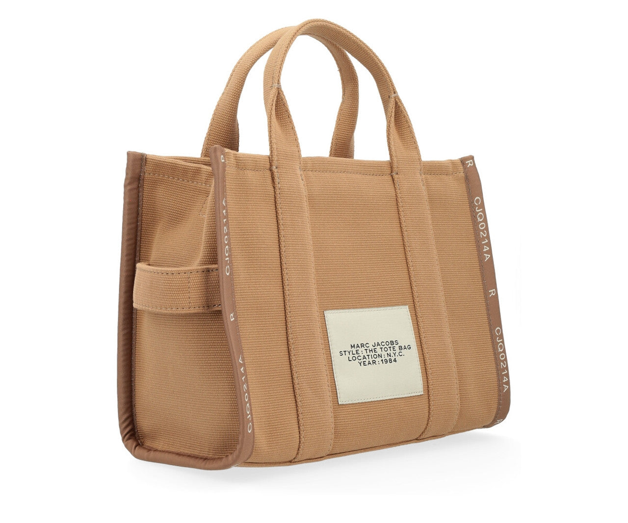 Marc Jacobs The Jacquard Medium Tote Bag camel