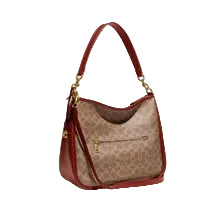 Coach Cary large Shoulder Bag In Signature Canvas