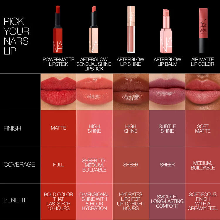 NARS AIR MATTE LIP COLOR SHADE DRAGON GIRL Vivid Siren Red