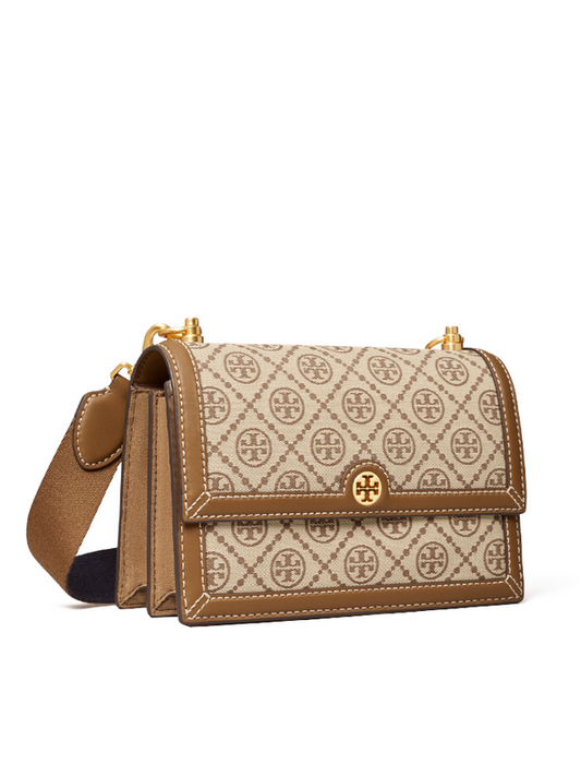 Tory Burch T Monogram Small Jacquard Shoulder Bag