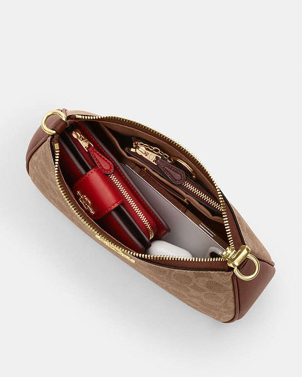 Coach Teri Shoulder Bag In Signature Canvas