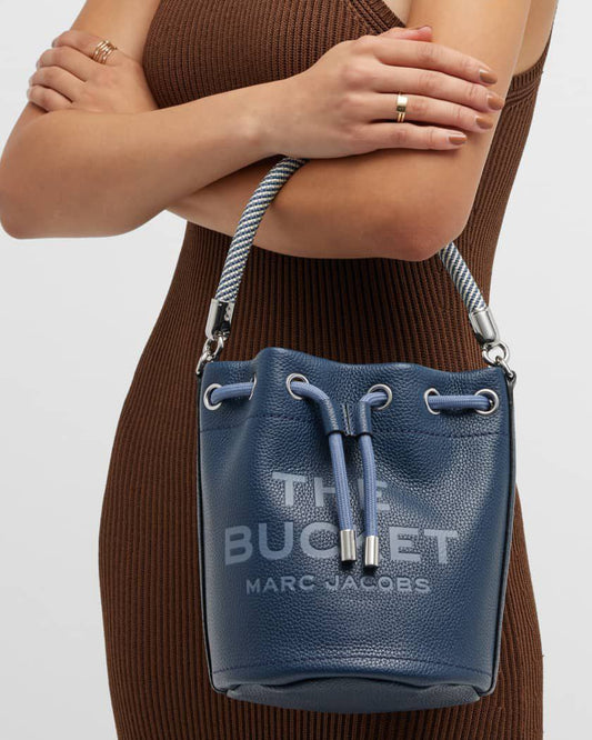 THE LEATHER BUCKET BAG MARC JACOBS