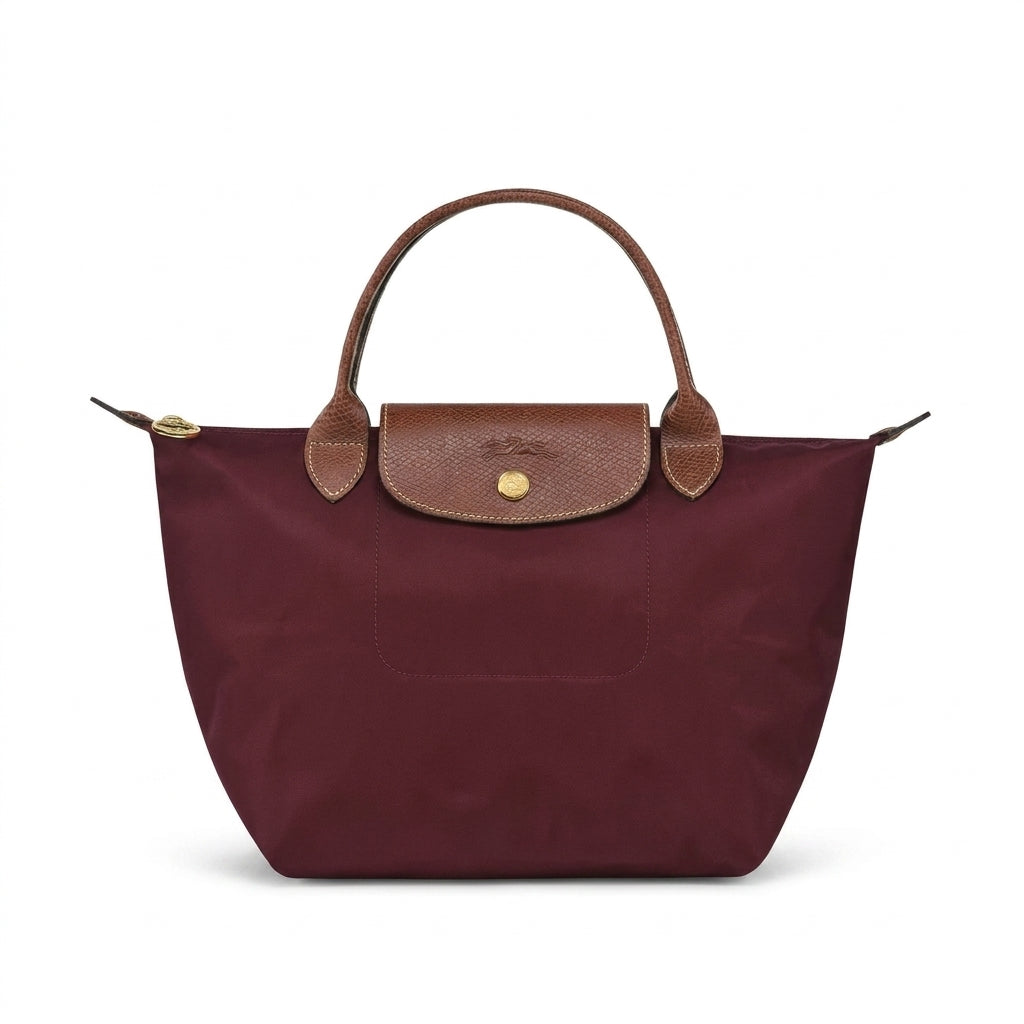 L.o.n.g.c.h.a.m.p original le pliage small size in burgundy