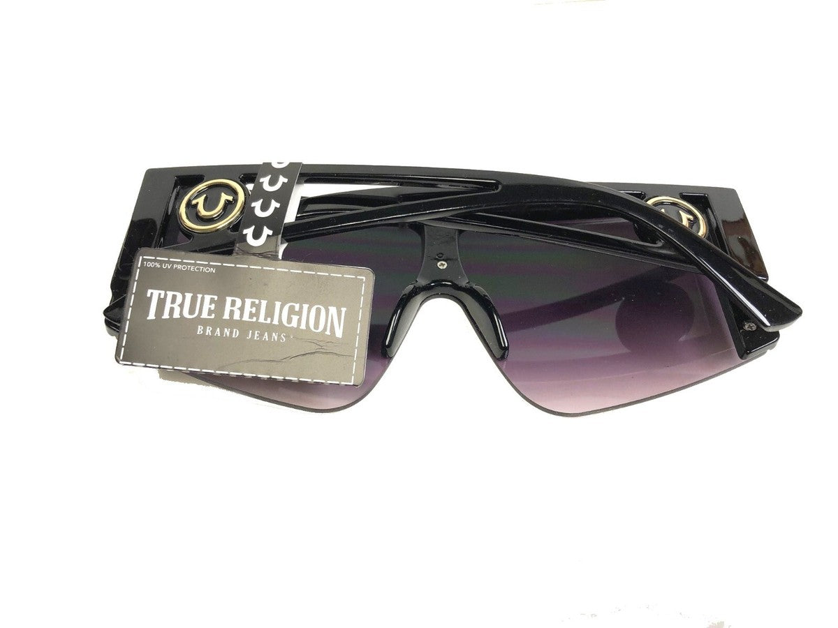 True Religion Sunglasses Black/Purple Oversized without cover