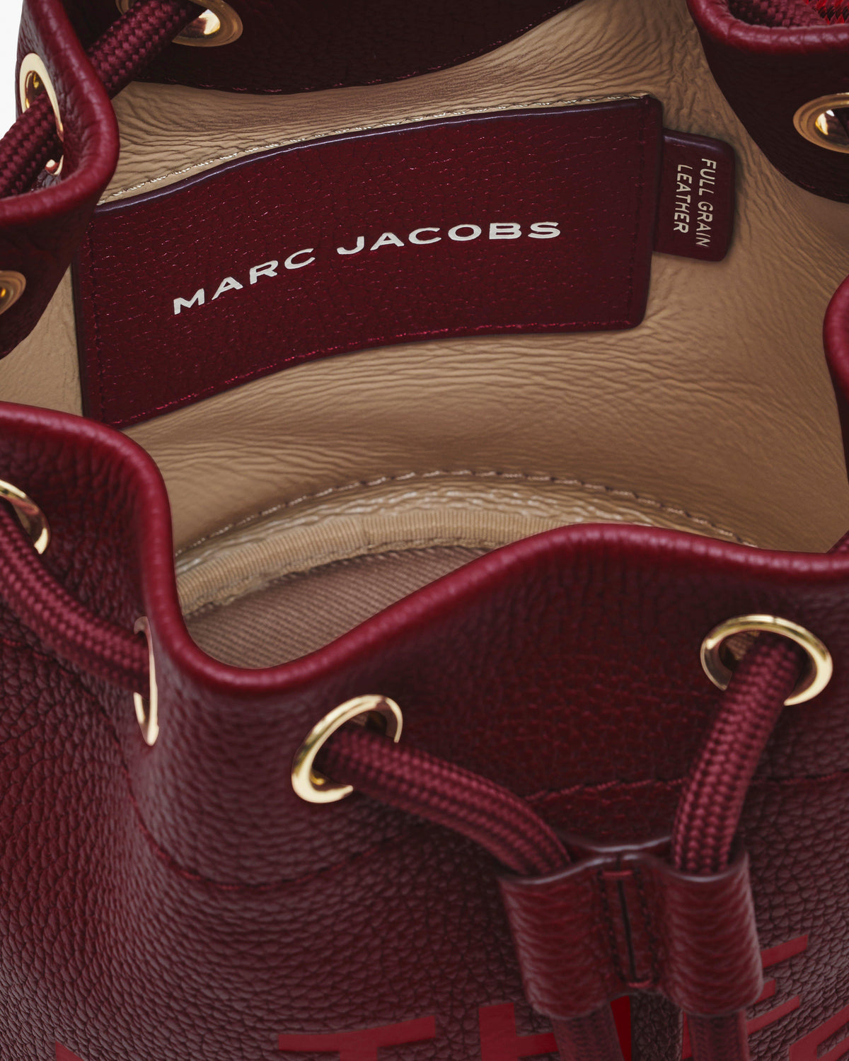 THE LEATHER BUCKET BAG MARC JACOBS