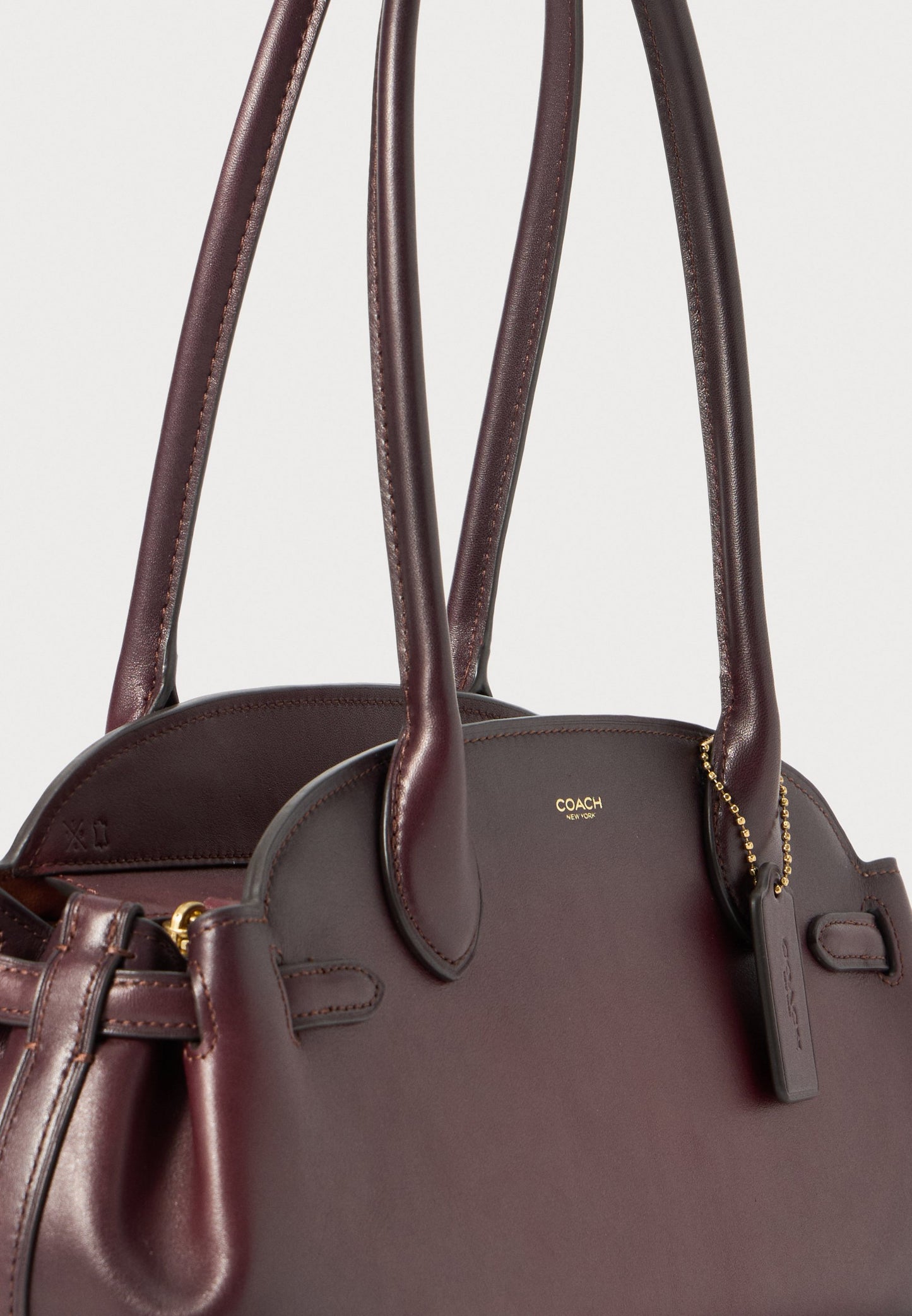 Coach Empire Carryall Bag 34 in burgundy