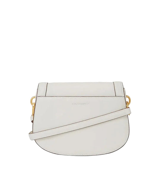 Karl Lagerfeld Logo Crossbody Bag in White
