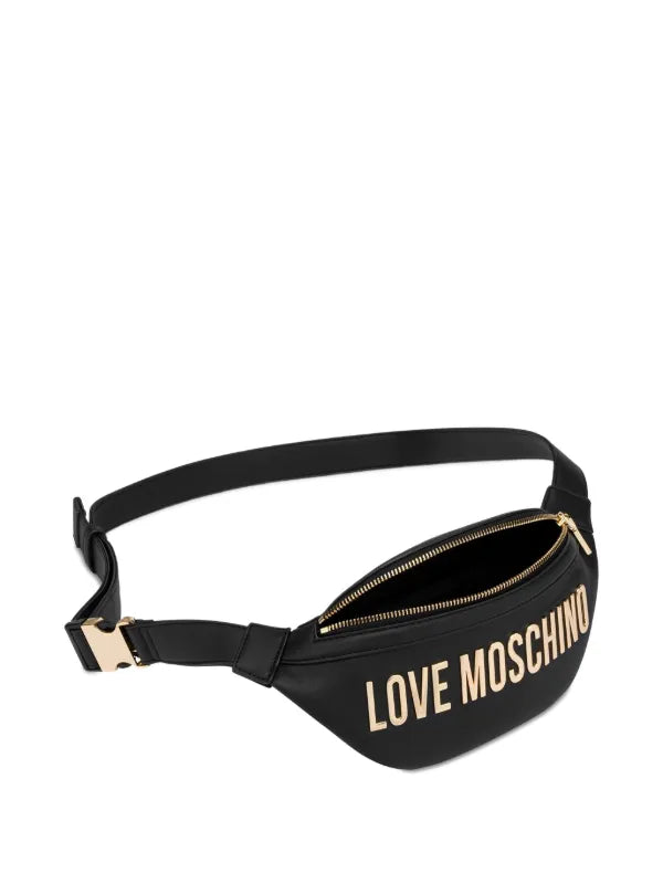 Love Moschino
Waist bag with brand logo letter decoration