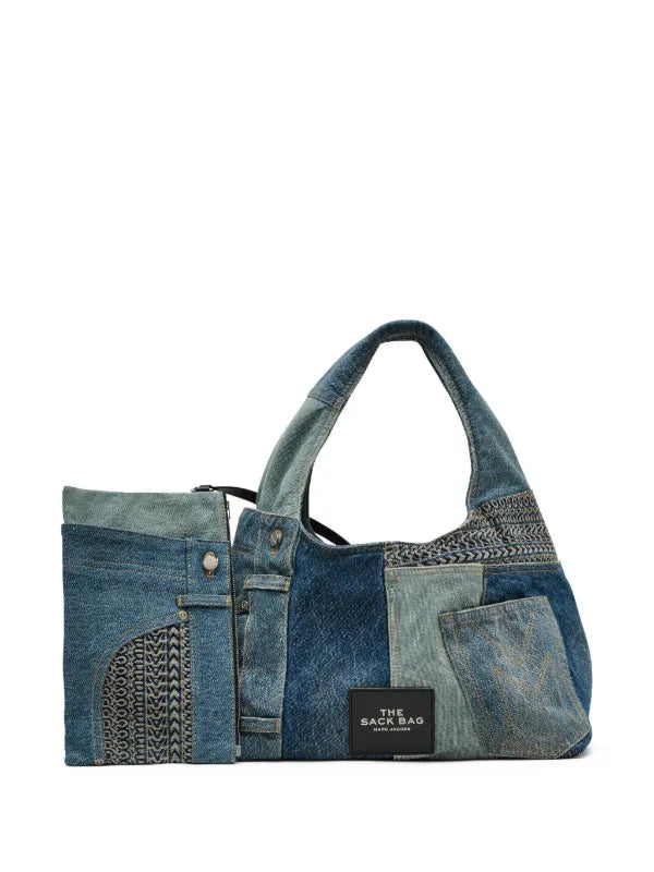 Marc Jacobs The Deconstructed Denim Sack bag.