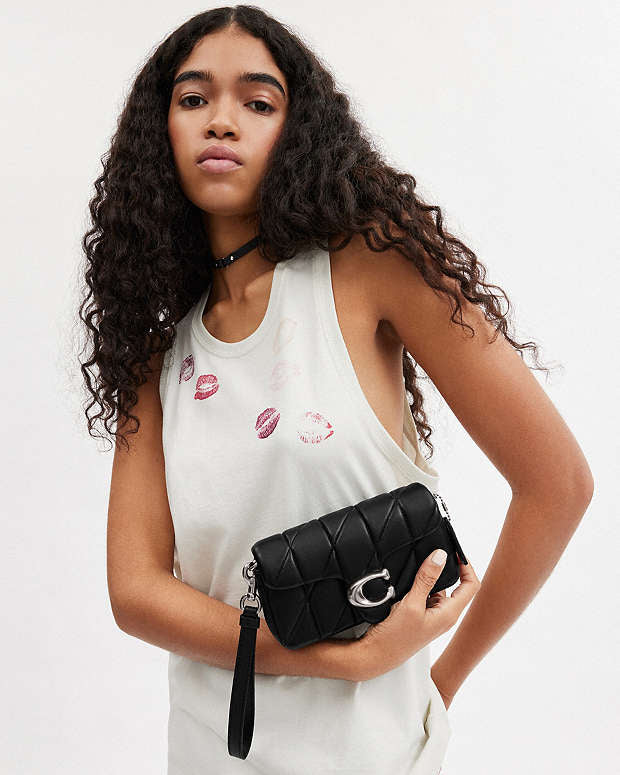 Coach Tabby Crossbody Wristlet With Pillow Quilting