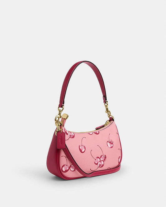 Coach Teri Shoulder Bag With Cherry Print
