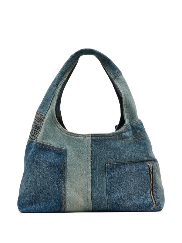 Marc Jacobs The Deconstructed Denim Sack bag.