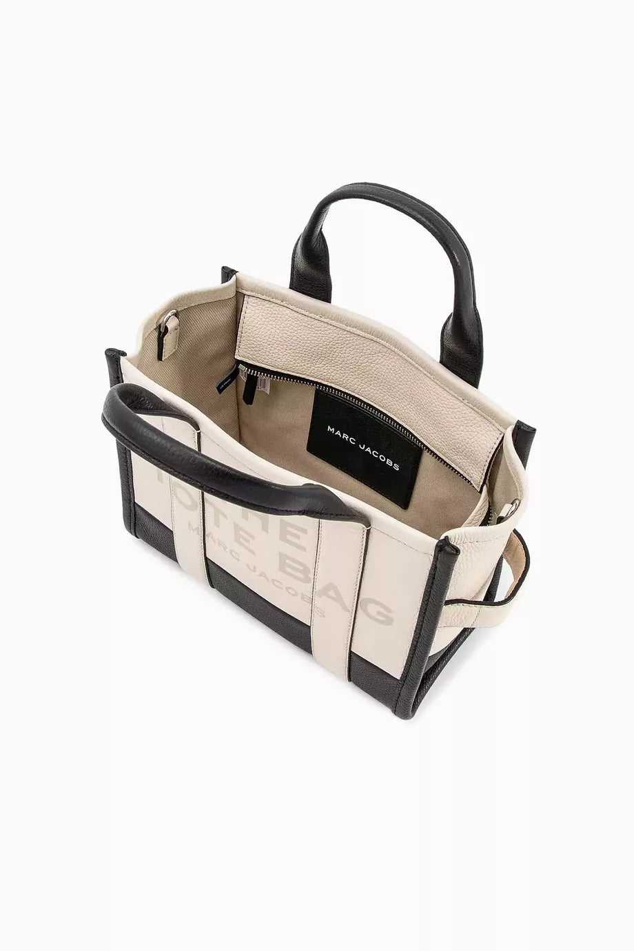 MARC JACOBS The small Colourblock Tote Bag in Leather