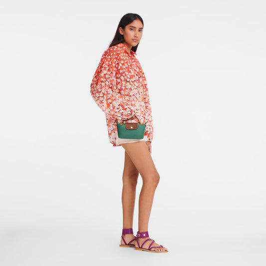 LONGCHAMP LE PLIAGE ORIGINAL MINI POUCH LONGCHAMP IN SAGE GREEN