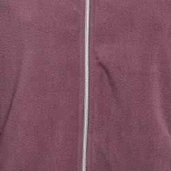 Calvin Klein Light Purple Synthetic Fleece Performance Jacket
