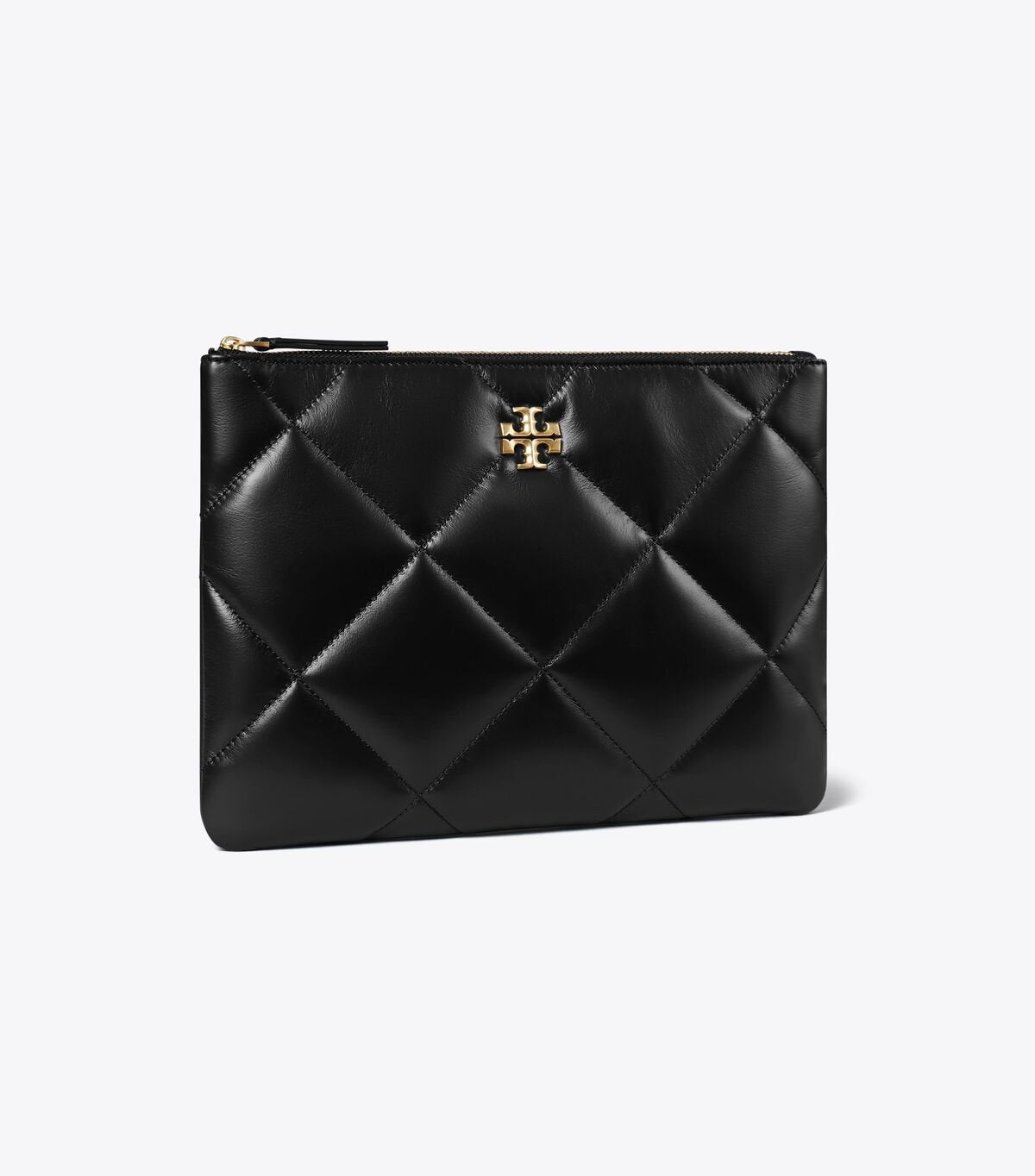 TORY BURCH KIRA DIAMOND QUILT CLUTCH BAG