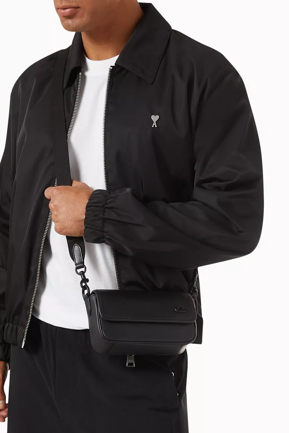 COACH Charter Flap Crossbody 18 Bag in Black