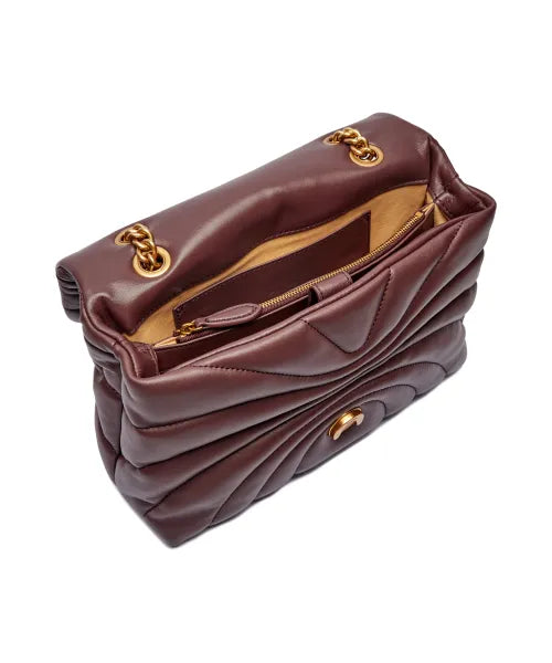 PINKO Leather shoulder bag LOVE PUFF CLASSIC CL