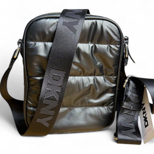 DKNY Gigi Flight Unisex Soft Nylon Fabric Crossbody Bag