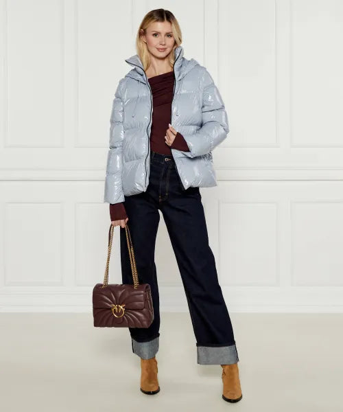 PINKO Leather shoulder bag LOVE PUFF CLASSIC CL