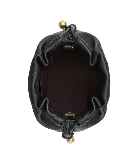 Coach Faye Mini Drawstring Bag in Black