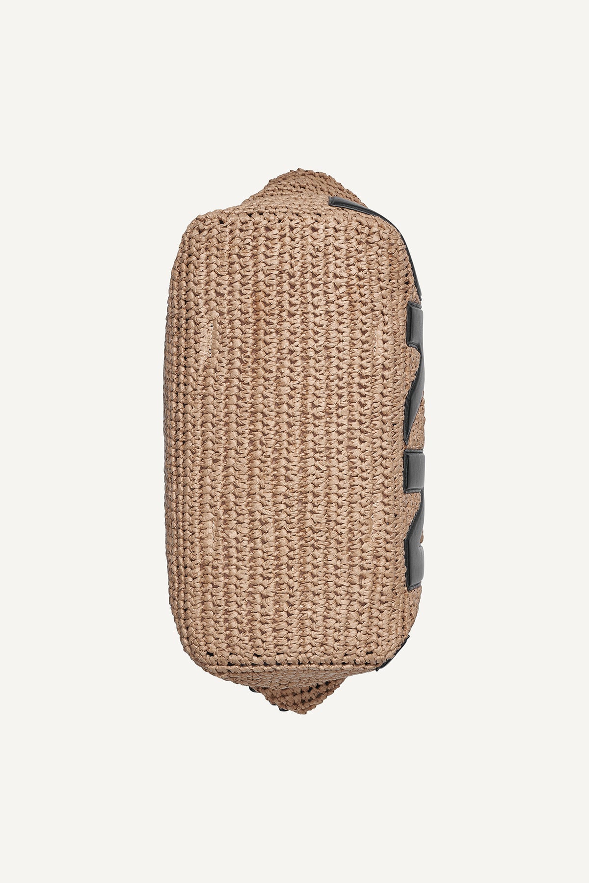 DKNY BARDOT RAFFIA LOGO TOTE