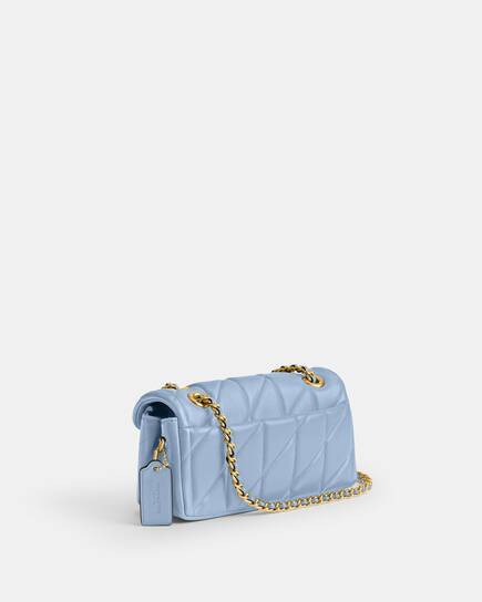 Coach Tabby Shoulder Bag 20 With Pillow Quilting in baby blue