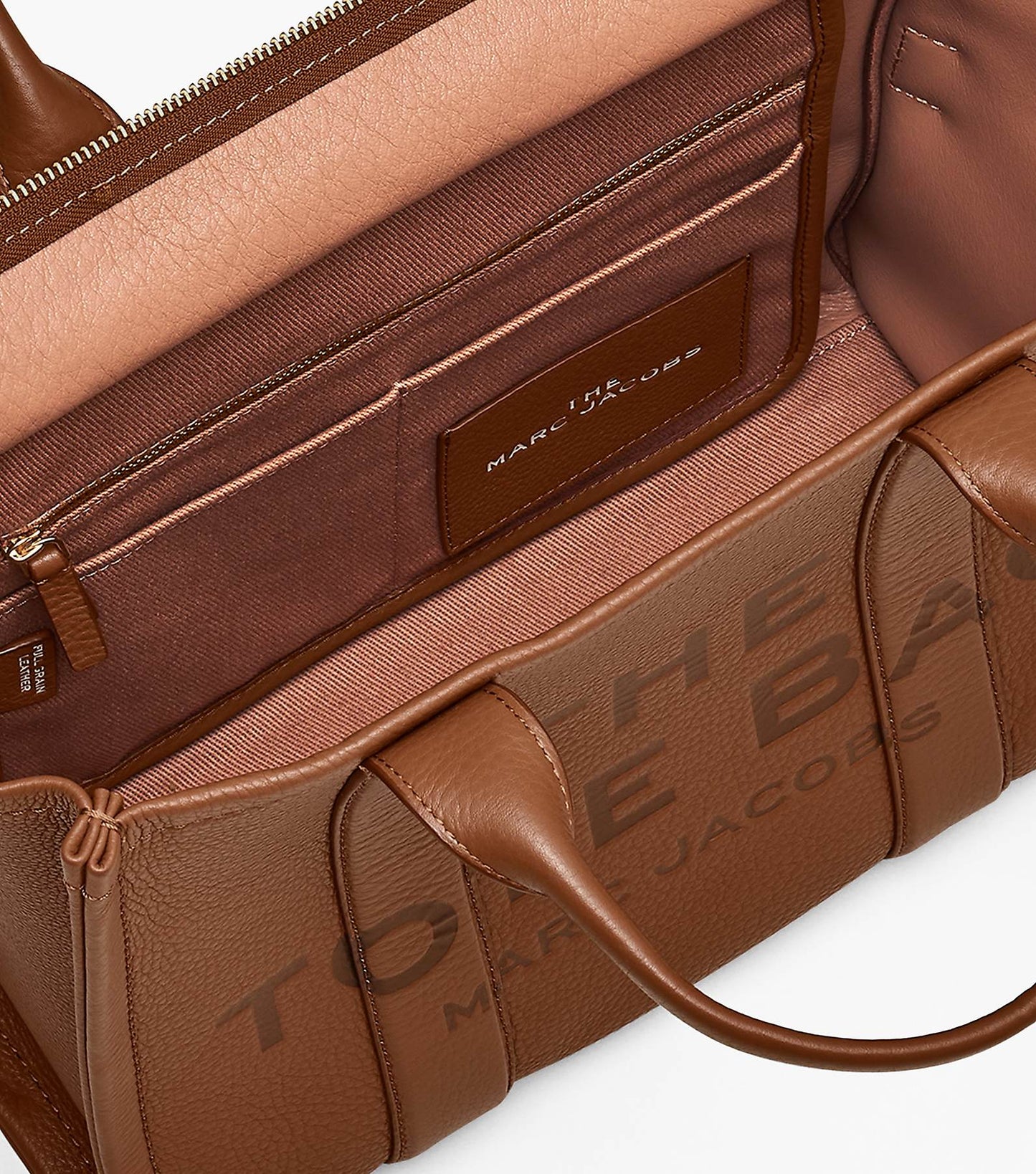 The leather medium tote bag Marc Jacobs