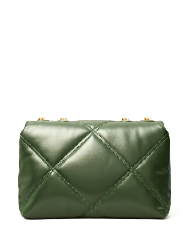 TORY BURCH KIRA DIAMOND QUILT SMALL CONVERTIBLE SHOULDER BAG