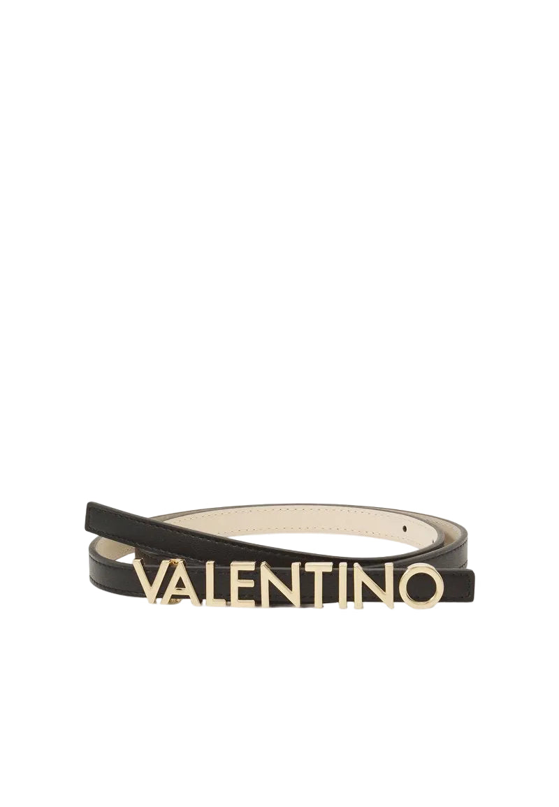 Valentino Belty Skinny Branded Belt
