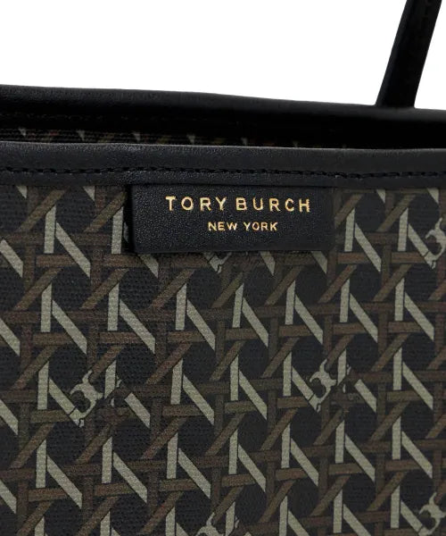 Tory Burch Monogram-pattern coated-canvas tote