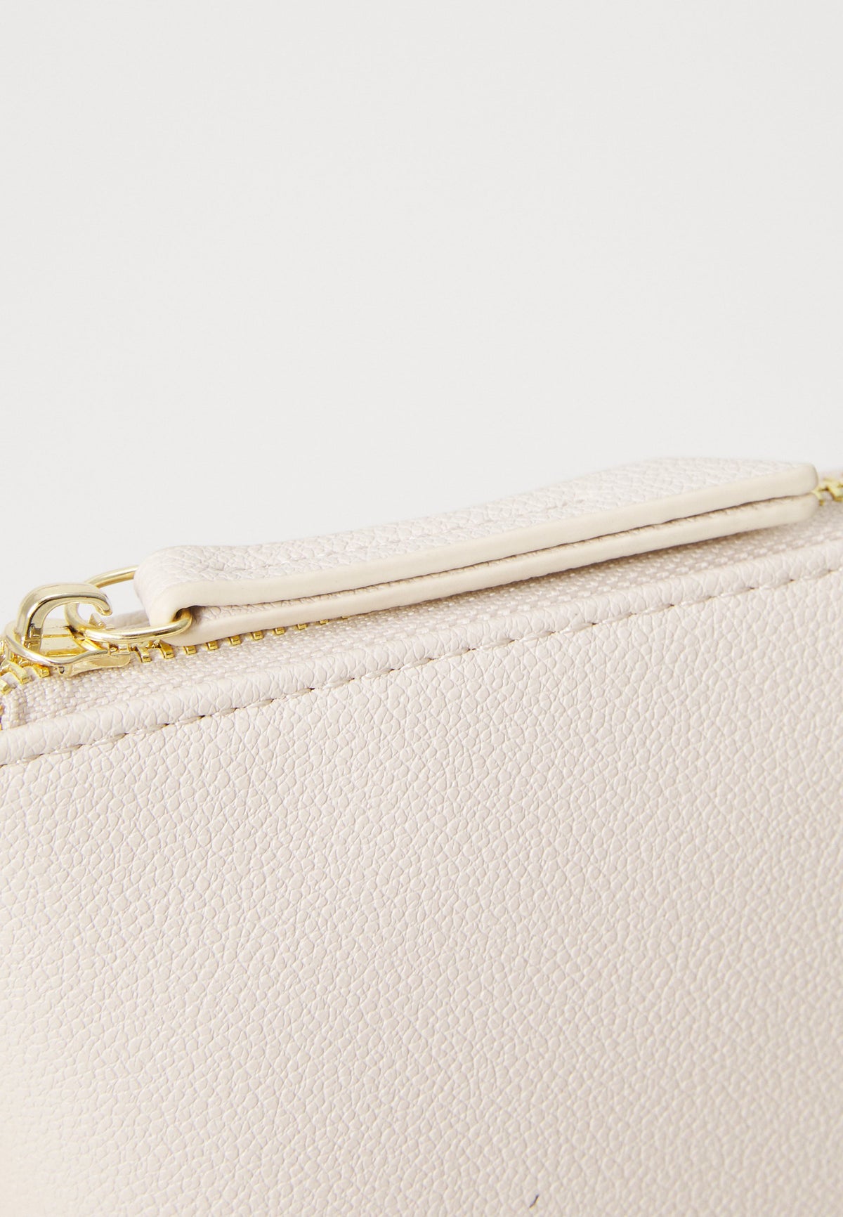 Valentino Bags Foxy Clutch Ecru