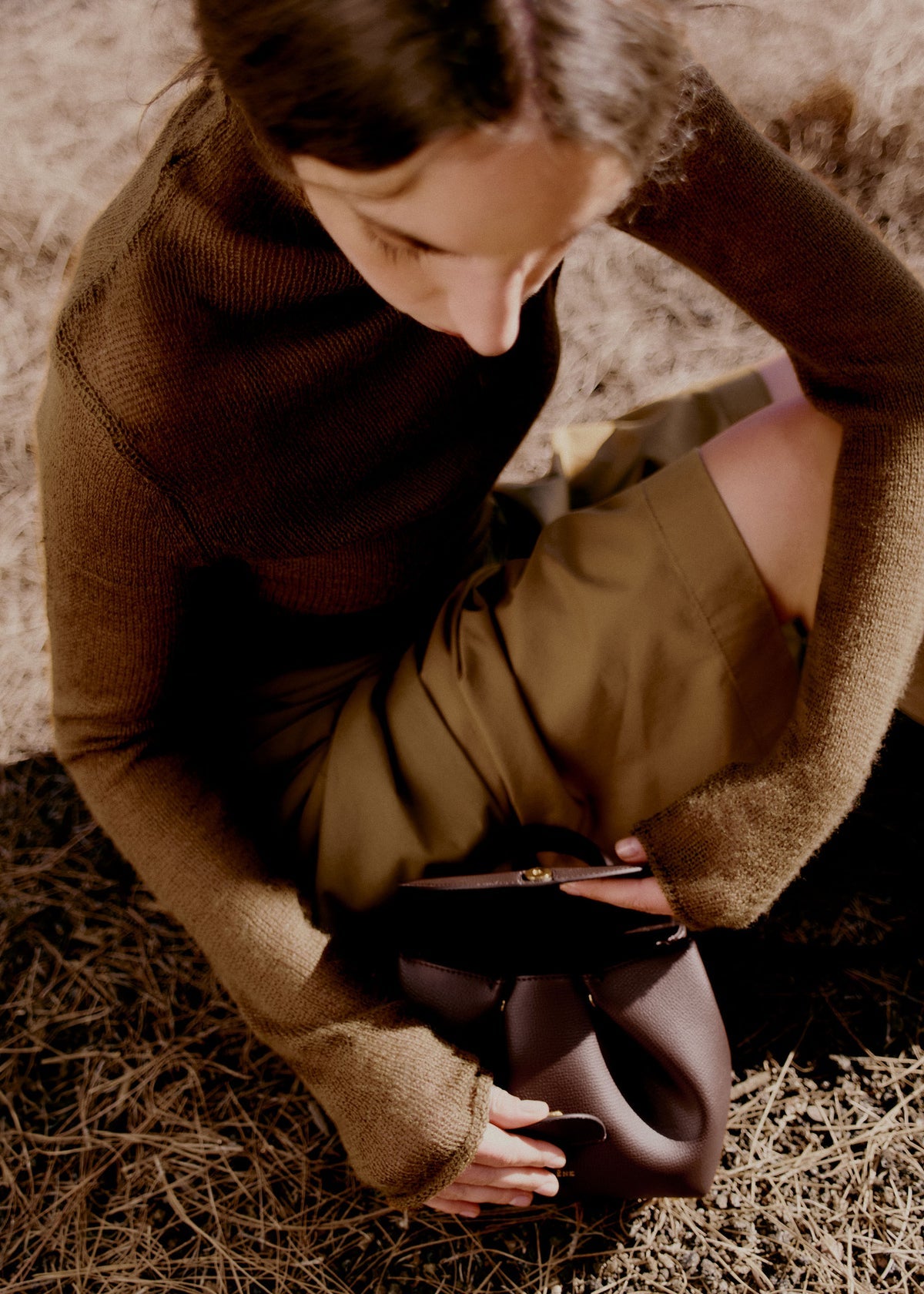 Polene Numéro Un Nano
EDITION TEXTURED BURGUNDY