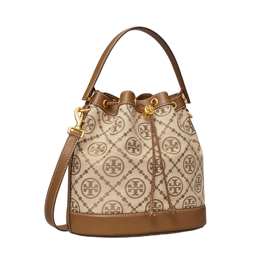 Tory Burch T Monogram Jacquard Bucket Bag