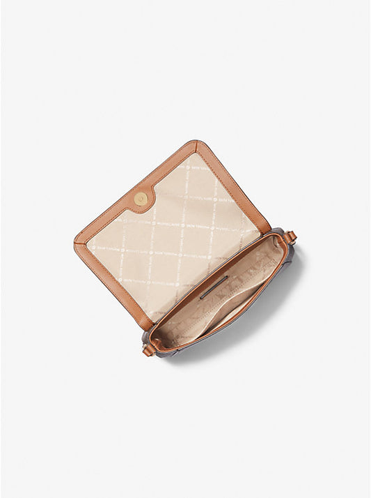 Micheal kors Medium Logo Convertible Crossbody Bag brown