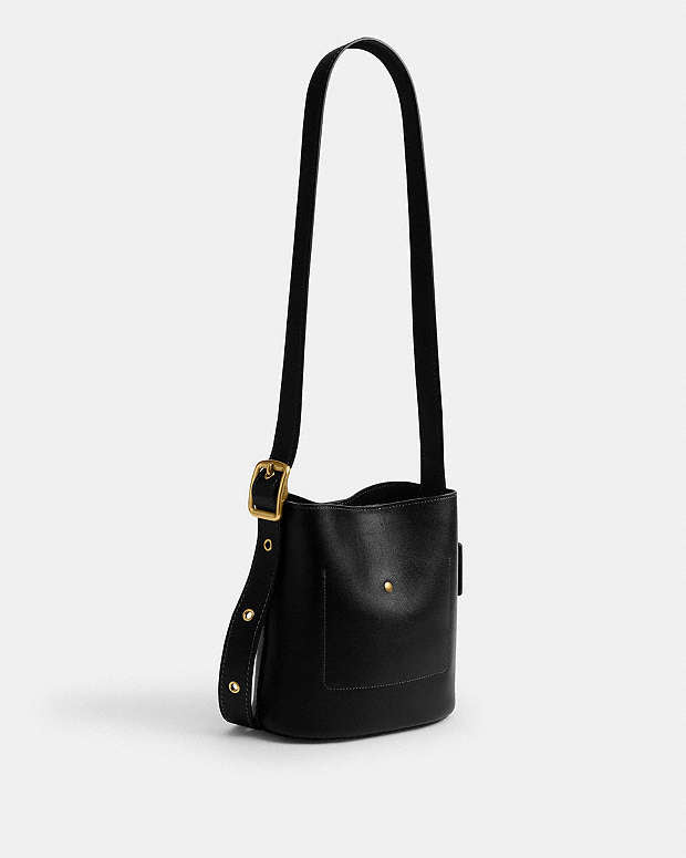 Coach Bleecker Bucket Bag 21 in black