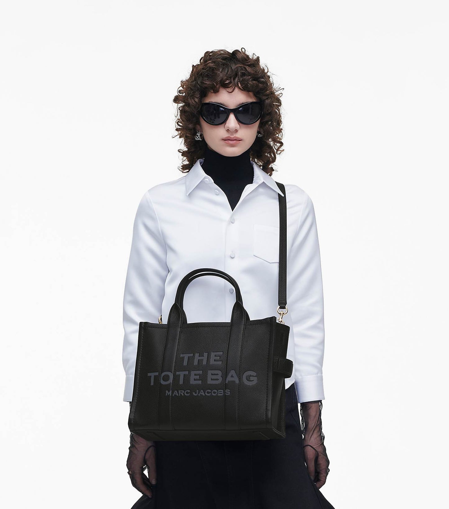 The leather medium tote bag Marc Jacobs 02