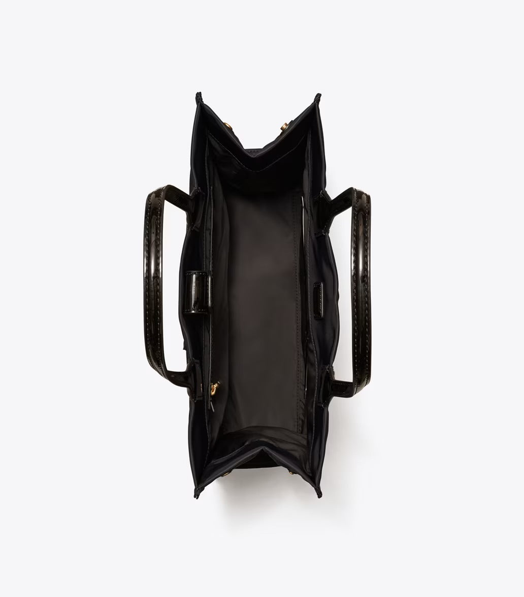 SMALL ELLA PATENT TOTE BAG Tory Burch