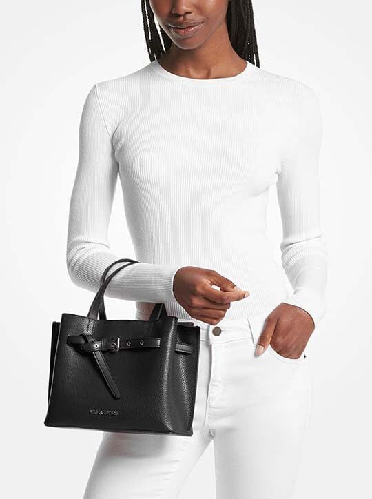 MICHAEL KORS
EMILIA SMALL PEBBLED LEATHER BAG