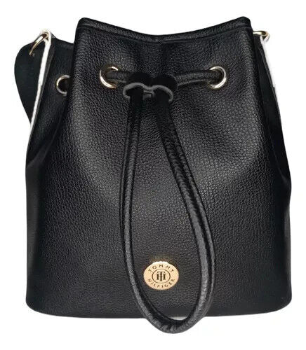 Tommy Hilfiger Women's Bucket Bag in Black