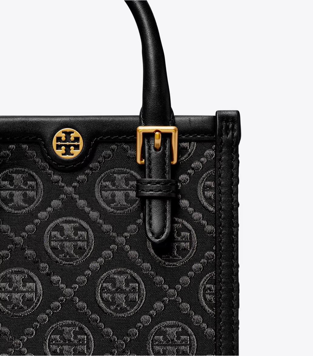 Tory Burch mini T monogram tote