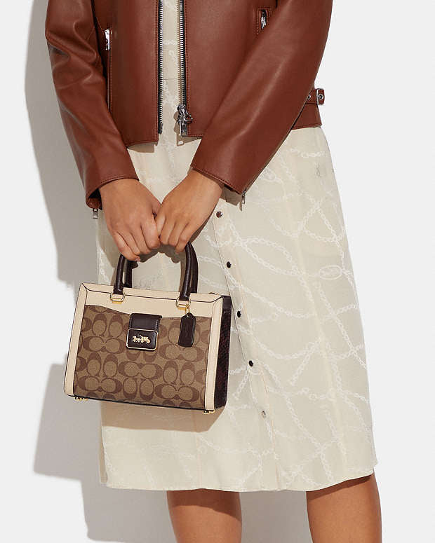 Coach Grace Carryall in Signature Canvas