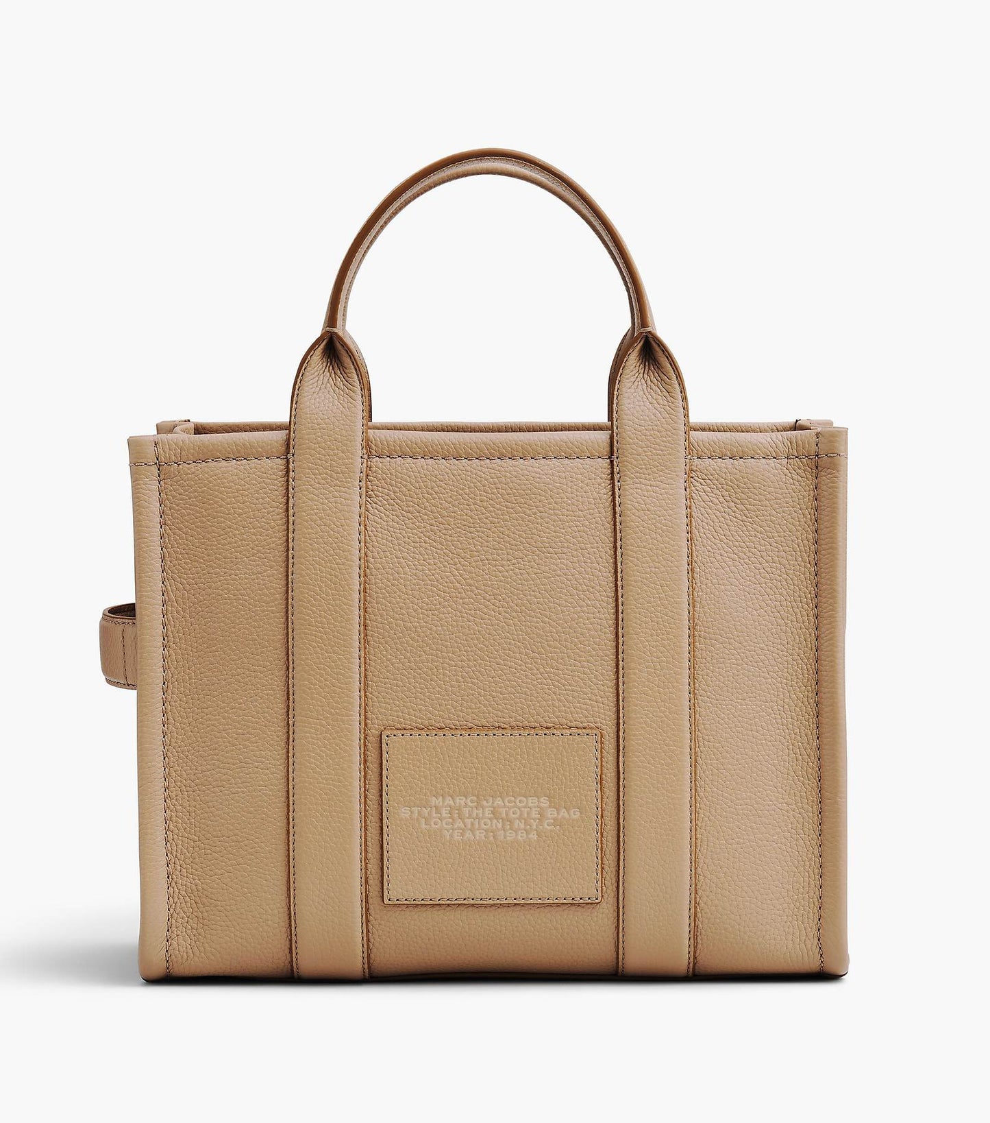 The leather medium tote bag Marc Jacobs