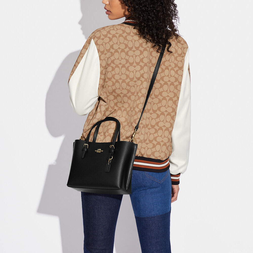 Coach Mollie Tote 25 In black